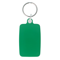 55mm Rectangle Keyring