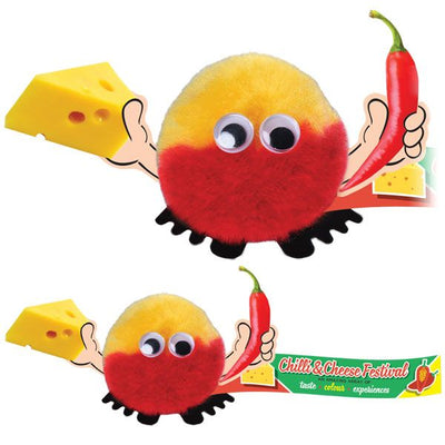 Food Themed Logobug Handholders Cheese & Chilli Handholder