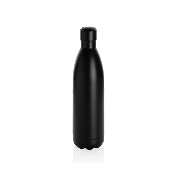 Solid colour vacuum stainless steel bottle 1L