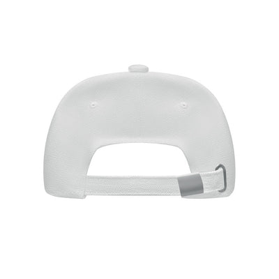 Organic cotton baseball cap White