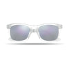 Sunglasses with mirrored lense