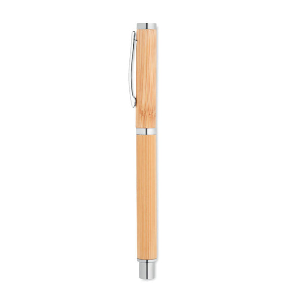 Branded Bamboo gel pen