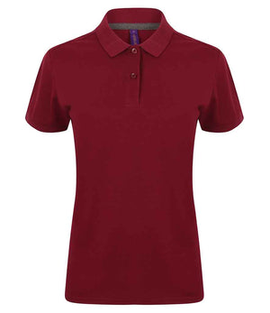 Henbury Ladies Modern Fit Cotton Piqué Polo Shirt