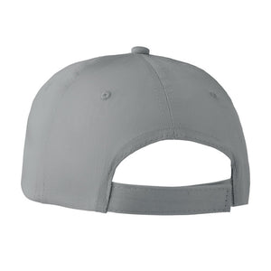 6 panels baseball cap Grey