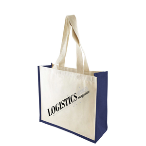 Kongoni Jute & Canvas Bag