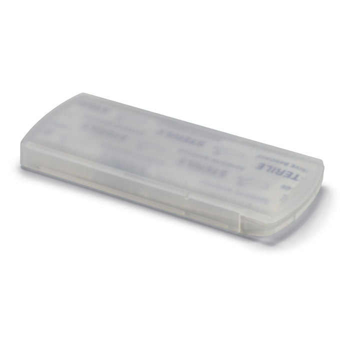 Branded Container with plasters