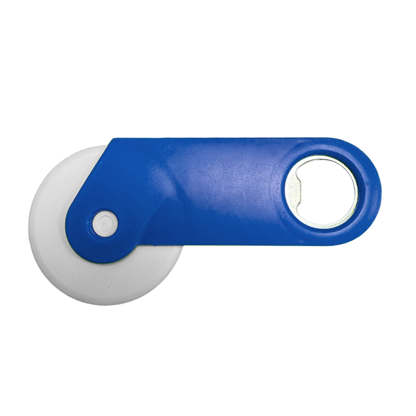 Branded Pizza Cutter with Bottle Opener