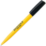 Twister GT Pen in yellow with branded logo