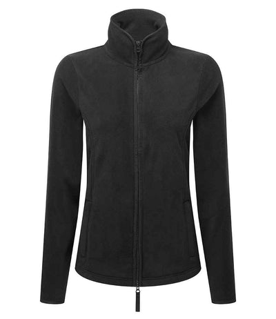 Premier Ladies Artisan Fleece Jacket Black/Black