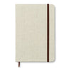 Branded A5 canvas notebook