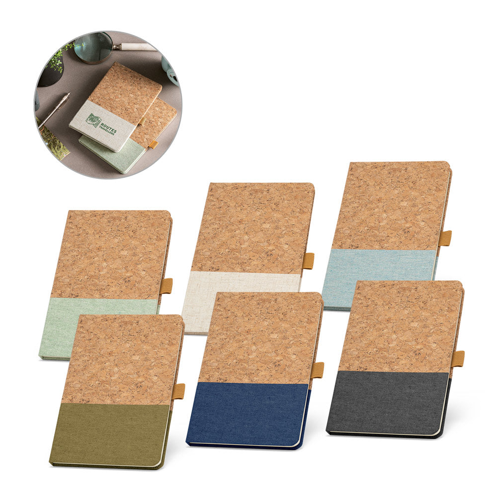 Klee A5 Cork and Linen Notebook
