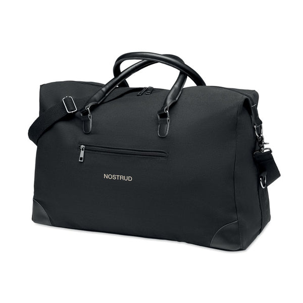 Branded Weekend bag in canvas 340gr/m²