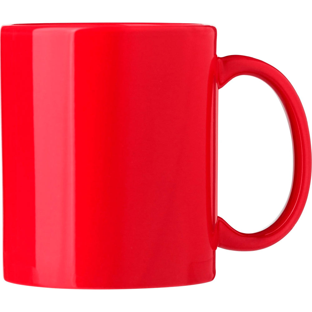 Branded Tathwell Coloured ceramic mug (300ml)