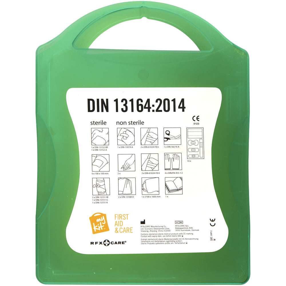 Branded MyKit DIN first aid kit