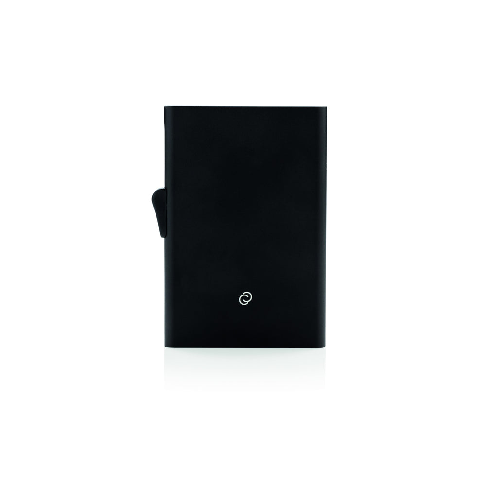 Branded C-Secure aluminium RFID card holder