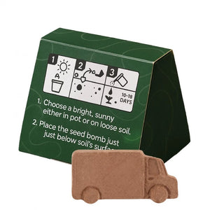 Mini Box of Van Shaped Seed Bomb