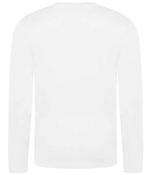 AWDis Cool Long Sleeve Wicking T-Shirt Arctic White