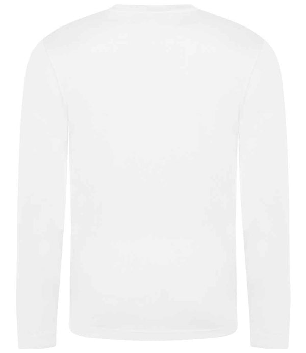 AWDis Cool Long Sleeve Wicking T-Shirt Arctic White
