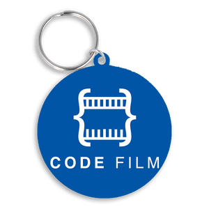 Recycled 55mm Circle Keyring