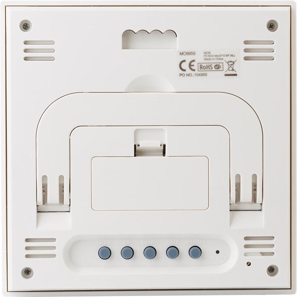 Branded Leathercote Bamboo weather station