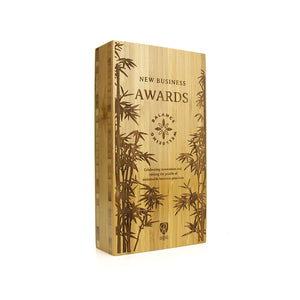 Bamboo Oblong Award - 110mm x 200mm x 40mm