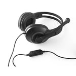 KILBY. Adjustable headphones with microphone in ABS and PP