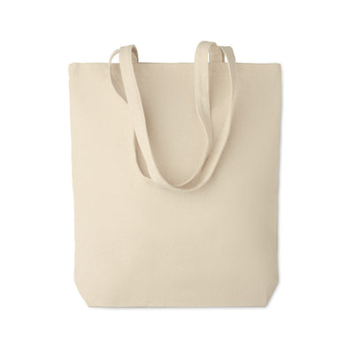 Canvas shopping bag 270 gr/m² with Gusset