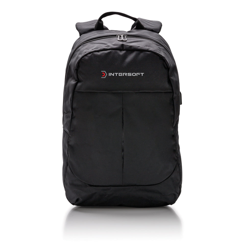 Branded Power USB laptop backpack