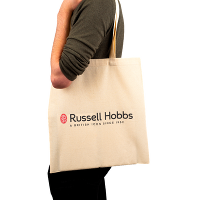 Branded Cotton Shopper Bags with Printed Logo