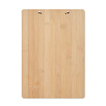 Branded A4 bamboo clipboard