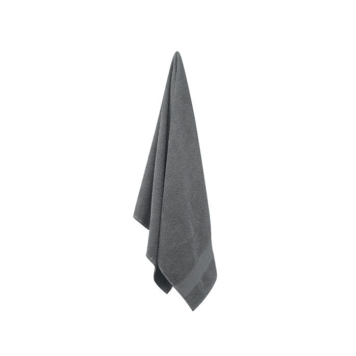 Towel organic cotton 140x70cm Grey
