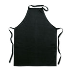Kitchen apron in cotton Black