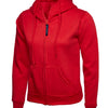 Ladies Classic Full Zip Hooded Sweatshirt