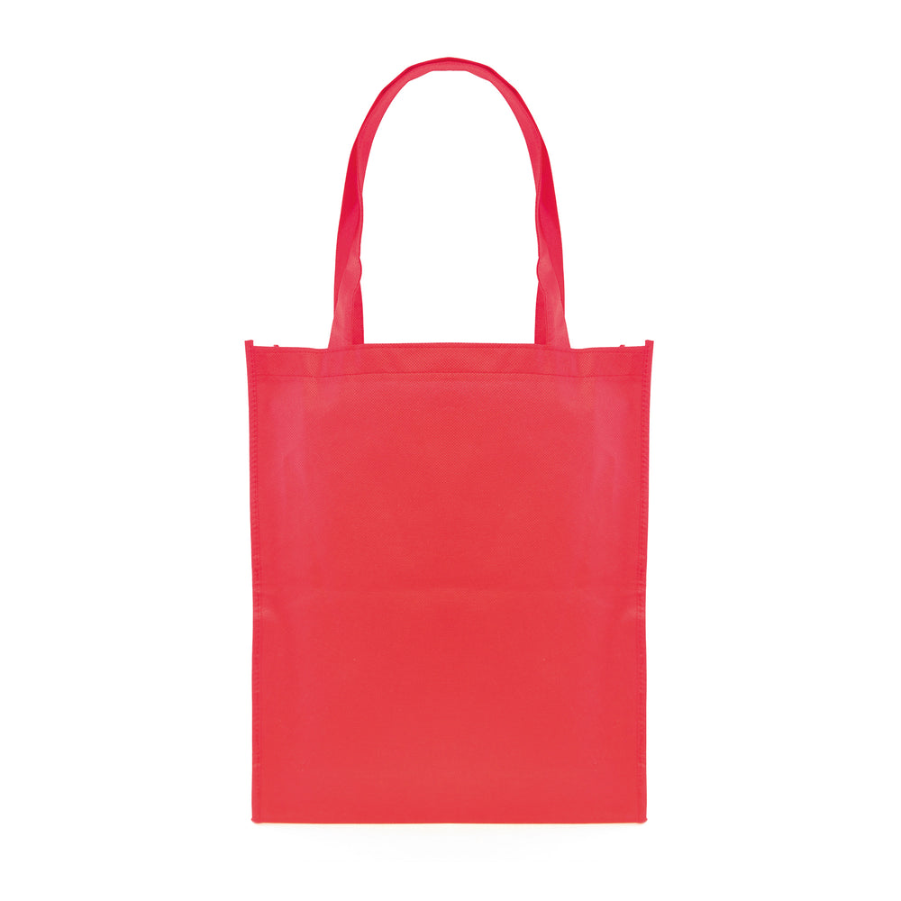 Branded Eco Friendly non woven PP long handled shopper with gusset