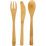 Branded Celuk bamboo cutlery set