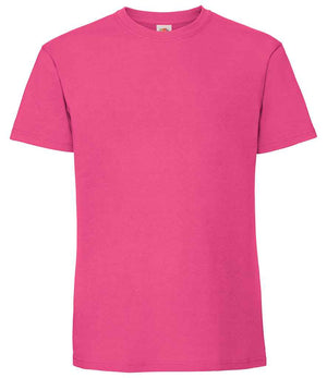 Fruit of the Loom Iconic 195 T-Shirt Fuchsia