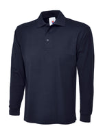 Branded Longsleeve Classic Poloshirt