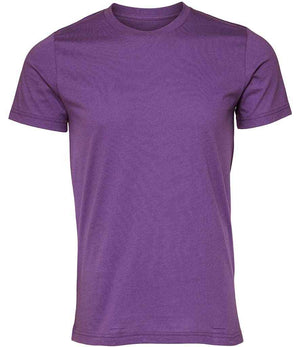Canvas Unisex Crew Neck T-Shirt Royal Purple