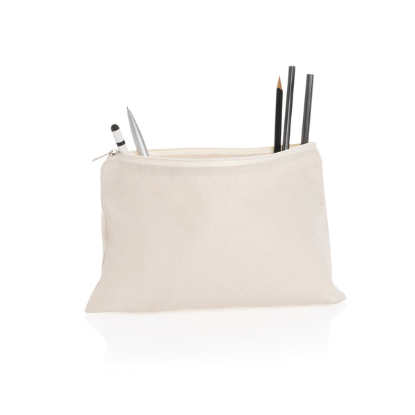 Impact Aware™ 285 gsm rcanvas pencil case undyed