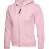 Ladies Classic Full Zip Hooded Sweatshirt