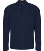 Branded Ecologie Unisex Wakhan Zip Neck Sustainable Sweater