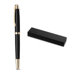 EZEKIEL ROLLER. Metal rollerball with gold trim