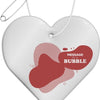 Branded RFX™ H-09 heart reflective TPU hanger