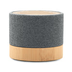 Branded Bamboo RPET wireless speaker