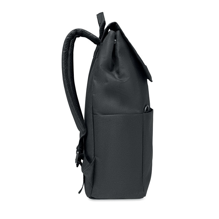 Branded 600D RPET laptop backpack