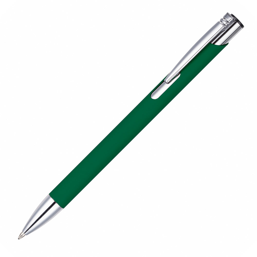 Branded MOLE-MATE ball pen with chrome trim