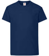 Fruit of the Loom Kids Original T-Shirt Navy