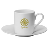 Branded Espresso Cup & Saucer
