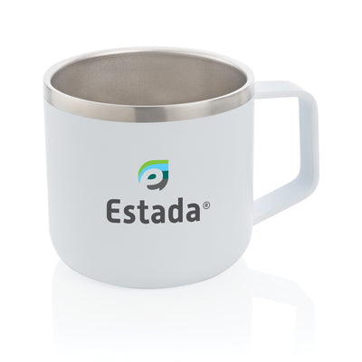 Branded Stainless steel camp mug