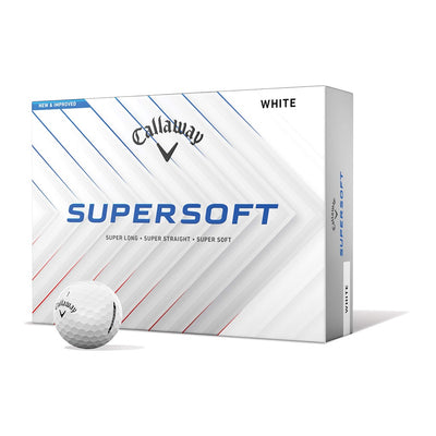 Callaway Supersoft 2025 Box of Golf Balls - 42mm x 42mm